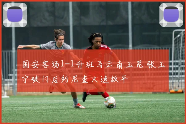 国安客场1-1升班马云南玉昆 张玉宁破门后约尼查火速扳平